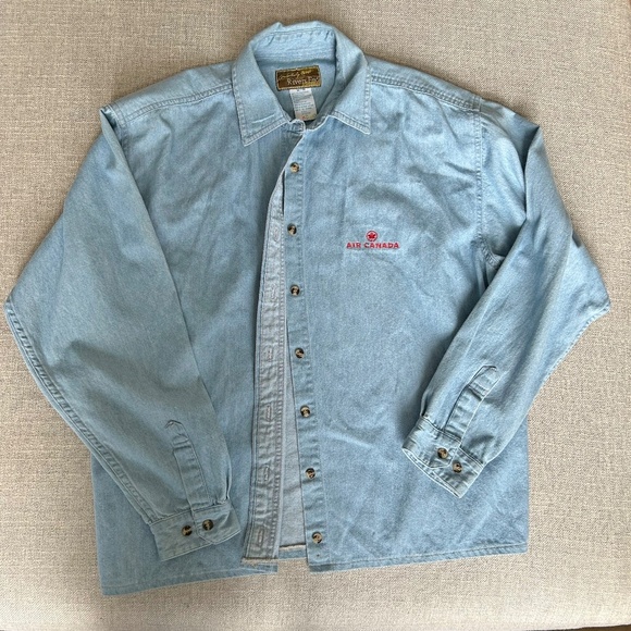 Air Canada Logo Denim Shirt - Picture 6 of 6